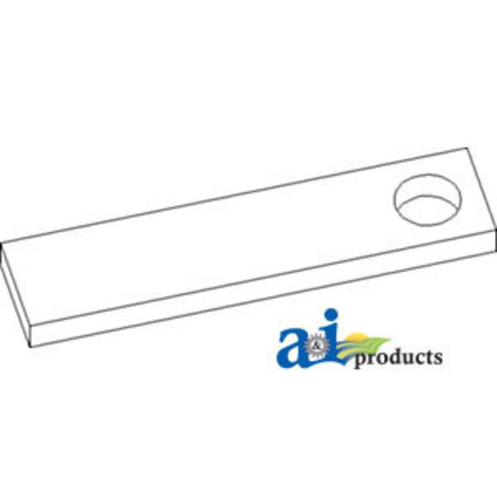 A & I PRODUCTS Strap, Radiator Mounting; 4" x5" x1" A-R26413